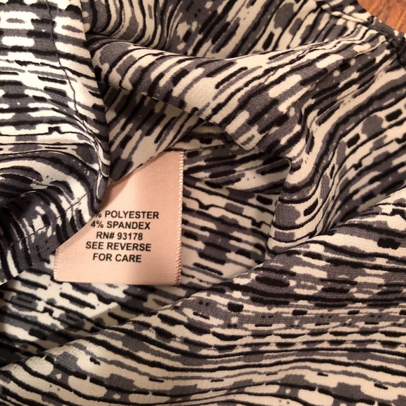 Philosophy baggy tunic in checkered stripes Sz S - Picture 5 of 6